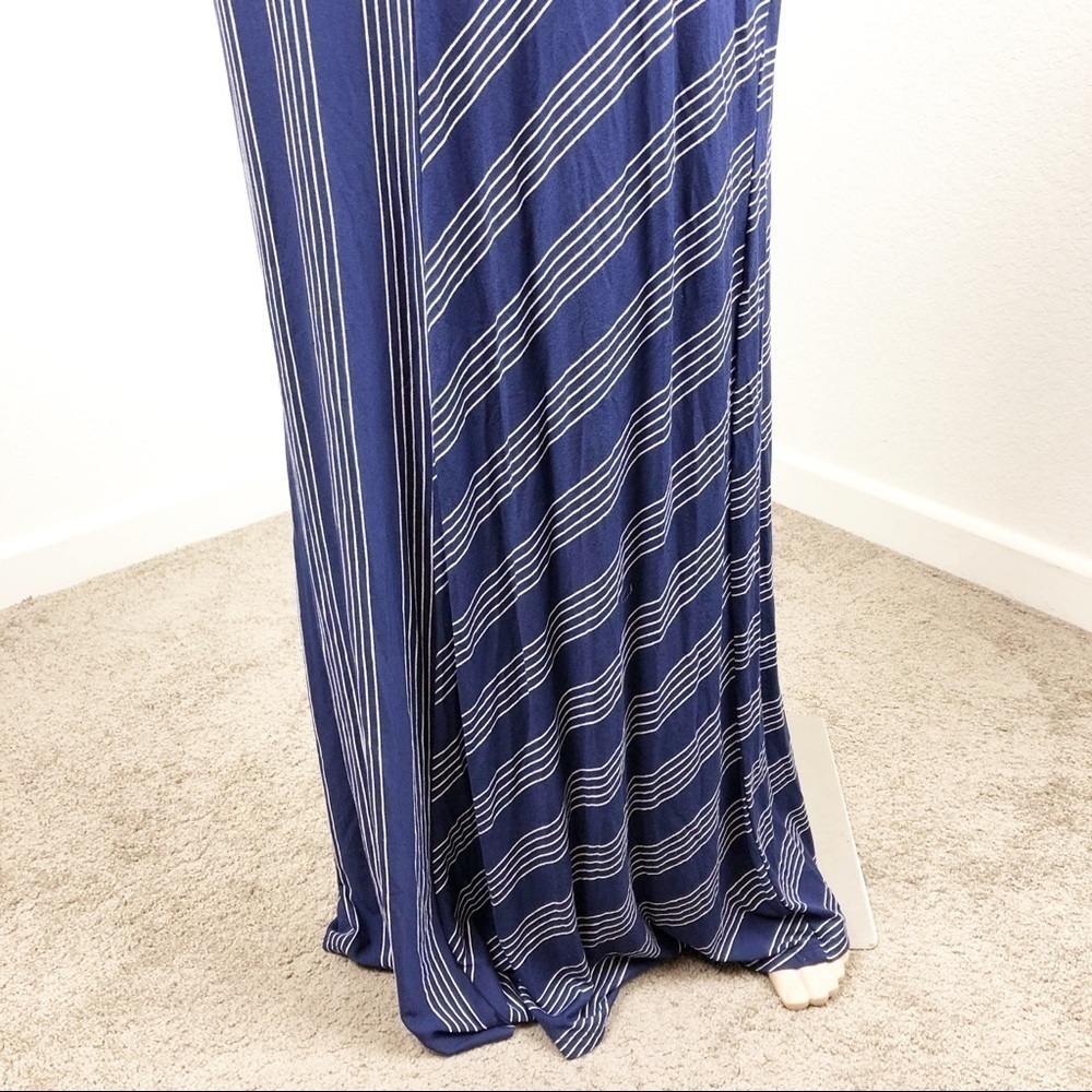 NEW Go Couture blue and white striped maxi dress - Picture 4 of 7